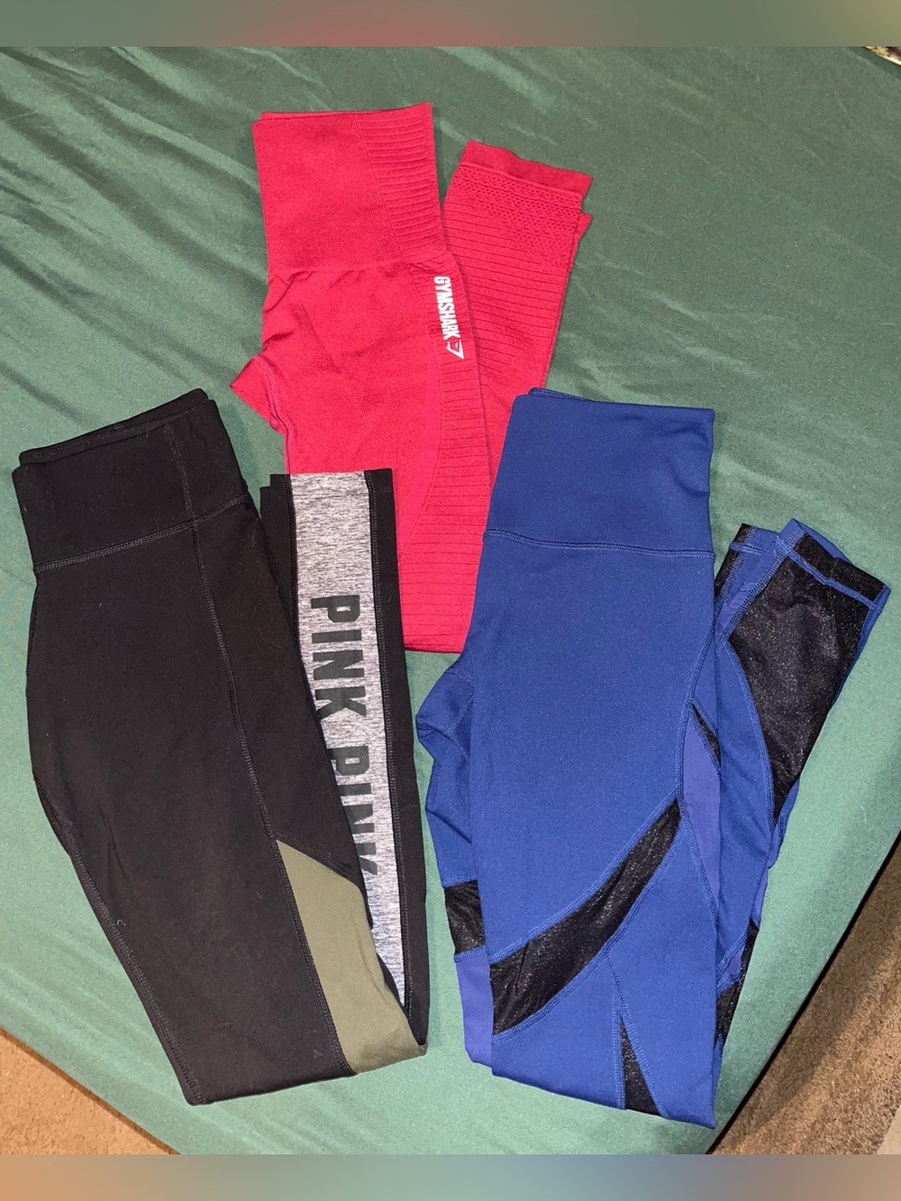 Gymshark Girls' Pink Seamless Leggings